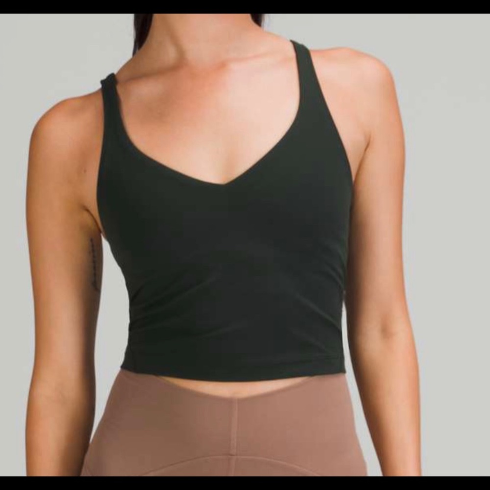 Lululemon align tank rainforest green
